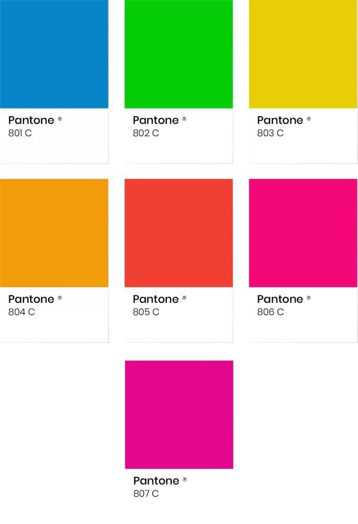 مرکب فلورسنت Rainbow FLUORESCENT