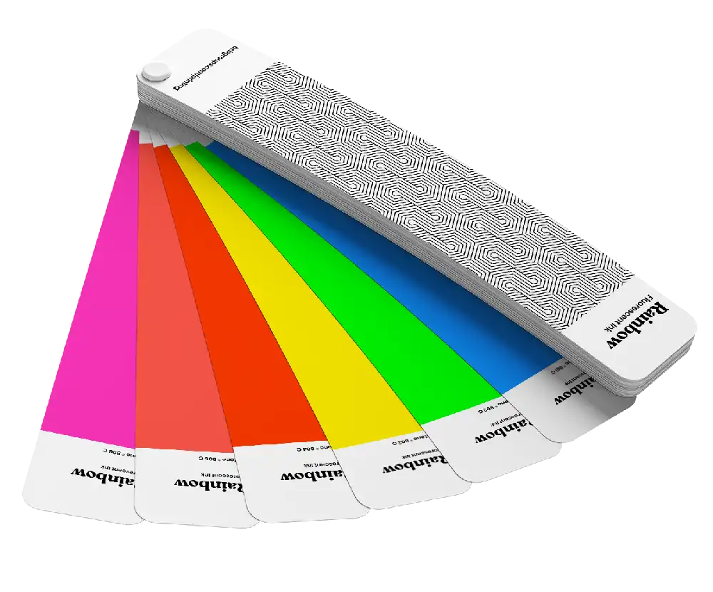 Rainbow Fluorscent-Color-Chart